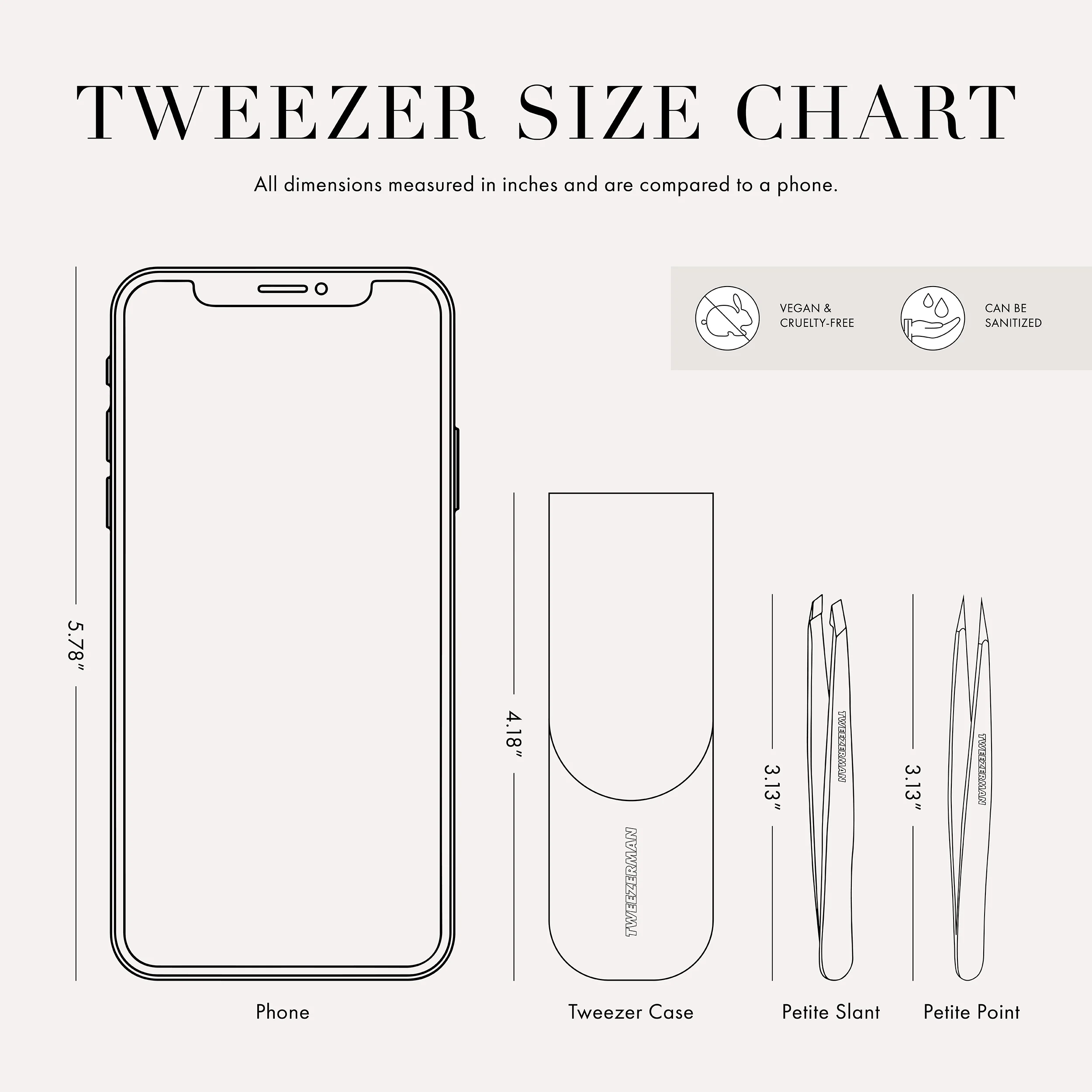 Petite Tweeze Set With Black Case - Image 6