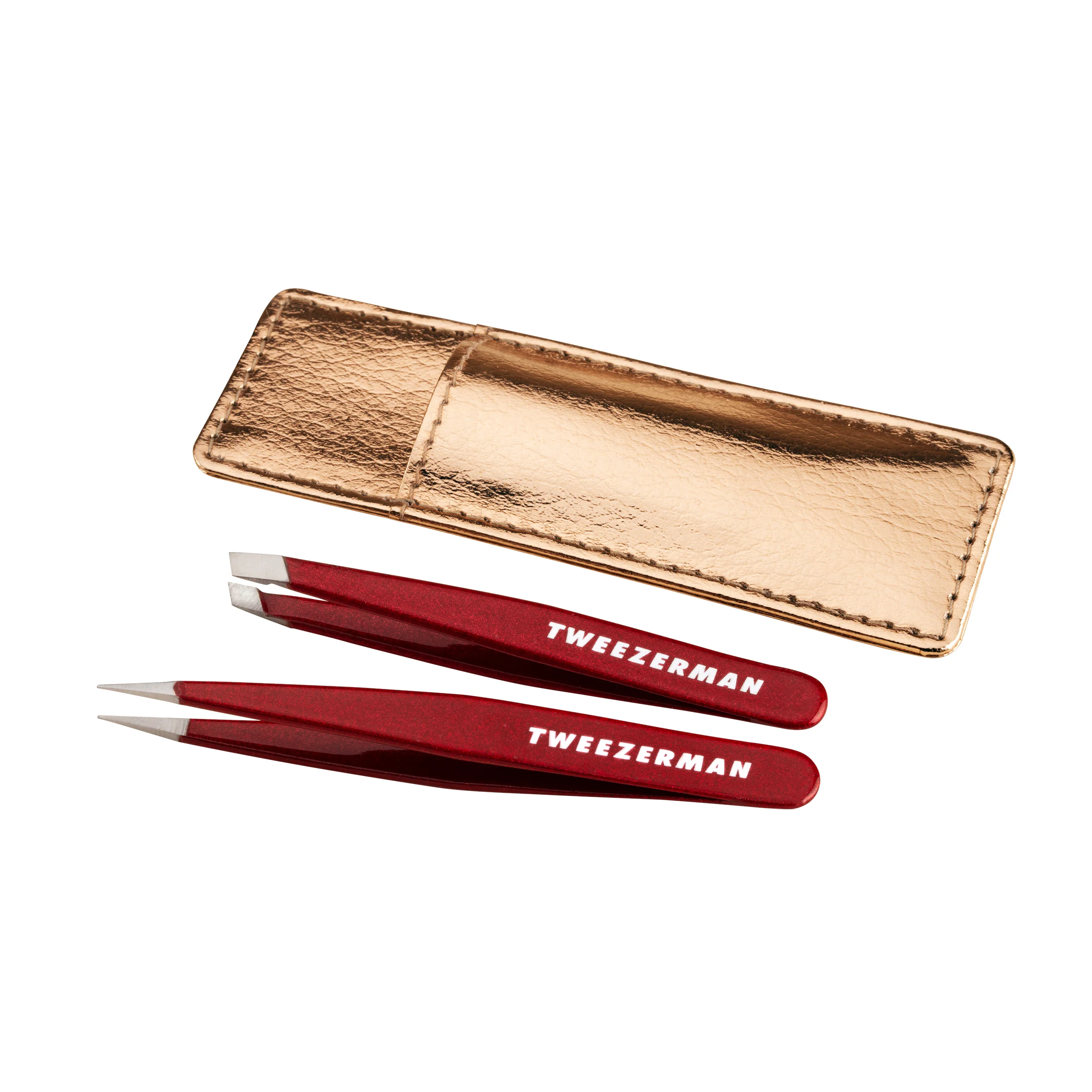 Vintage Rose Mini Tweezer Set with Case - Image 3